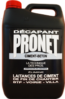 pronet décapant ciment 5l